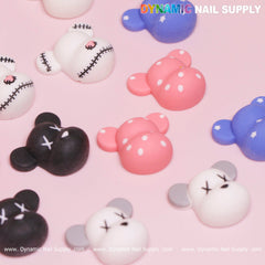 16 pcs Fashion KAWS Nail Designer Charms