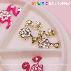 12 pcs of Barbie Girl head nail charms for Nails Designer (Various colors)