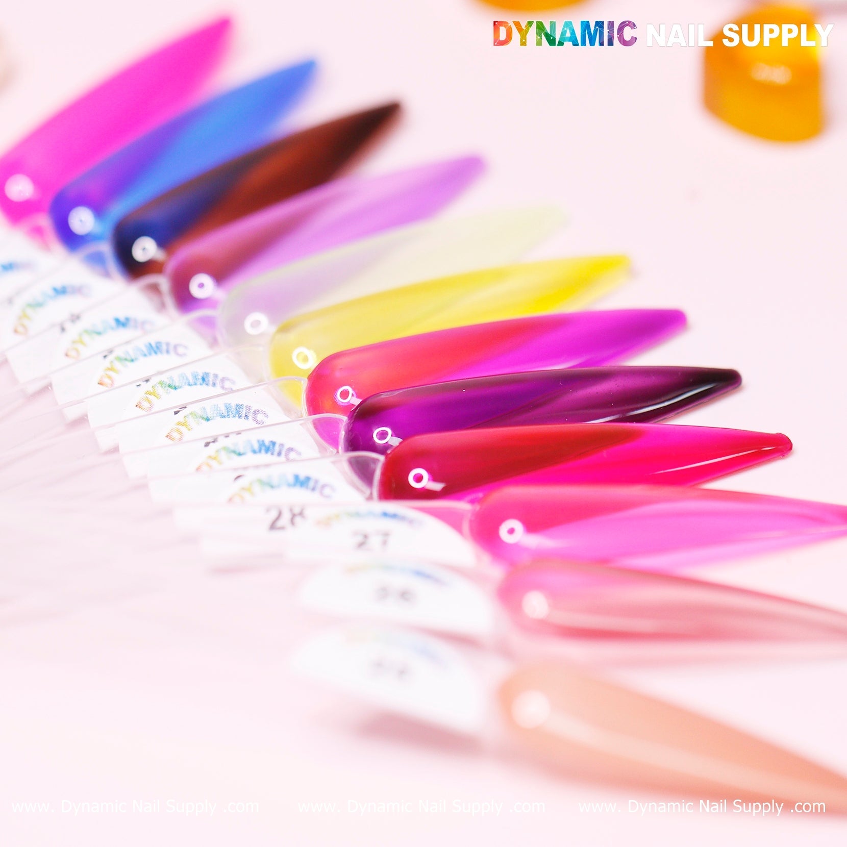 Crystal Gel Polish - Jelly Color Collection  (36 sheer colors)