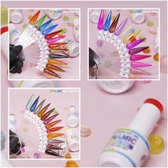 Crystal Gel Polish - Jelly Color Collection  (36 sheer colors)