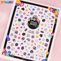Day of The Dead, Skull Sticker (CA-339)