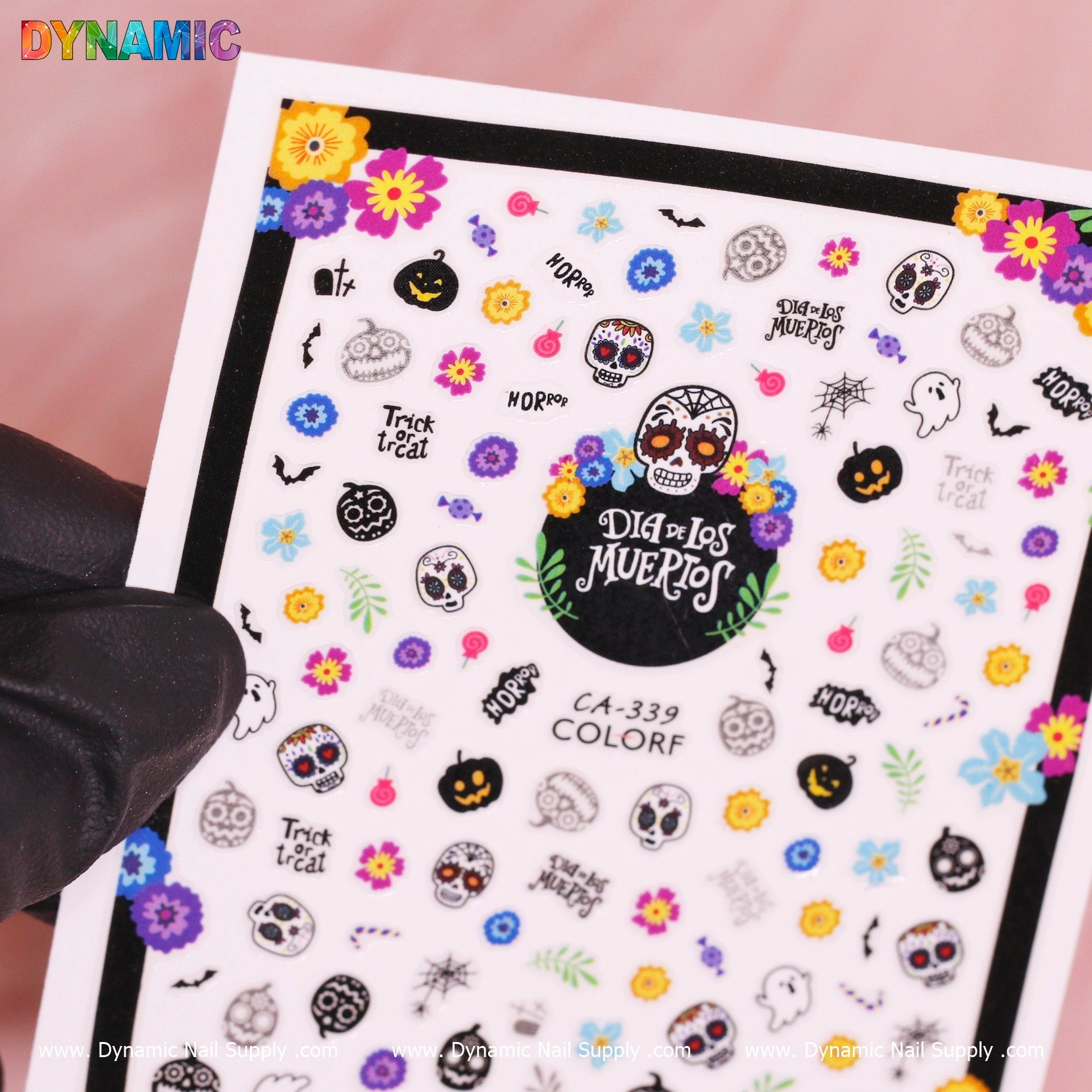 Day of The Dead, Skull Sticker (CA-339)
