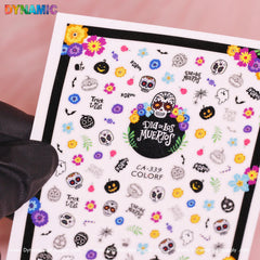 Day of The Dead, Skull Sticker (CA-339)