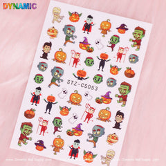 Cartoon Halloween Sticker (STZ-CS053)