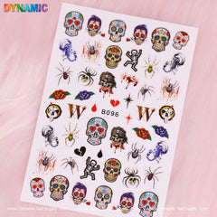 Day of The Dead, Halloween Sticker (B096)