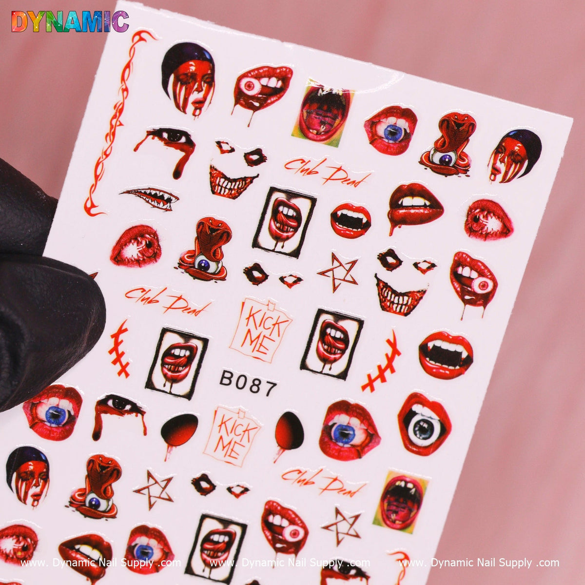Bloody Halloween Sticker (B087)