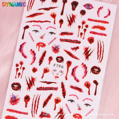 Bloody Halloween Sticker (F796)