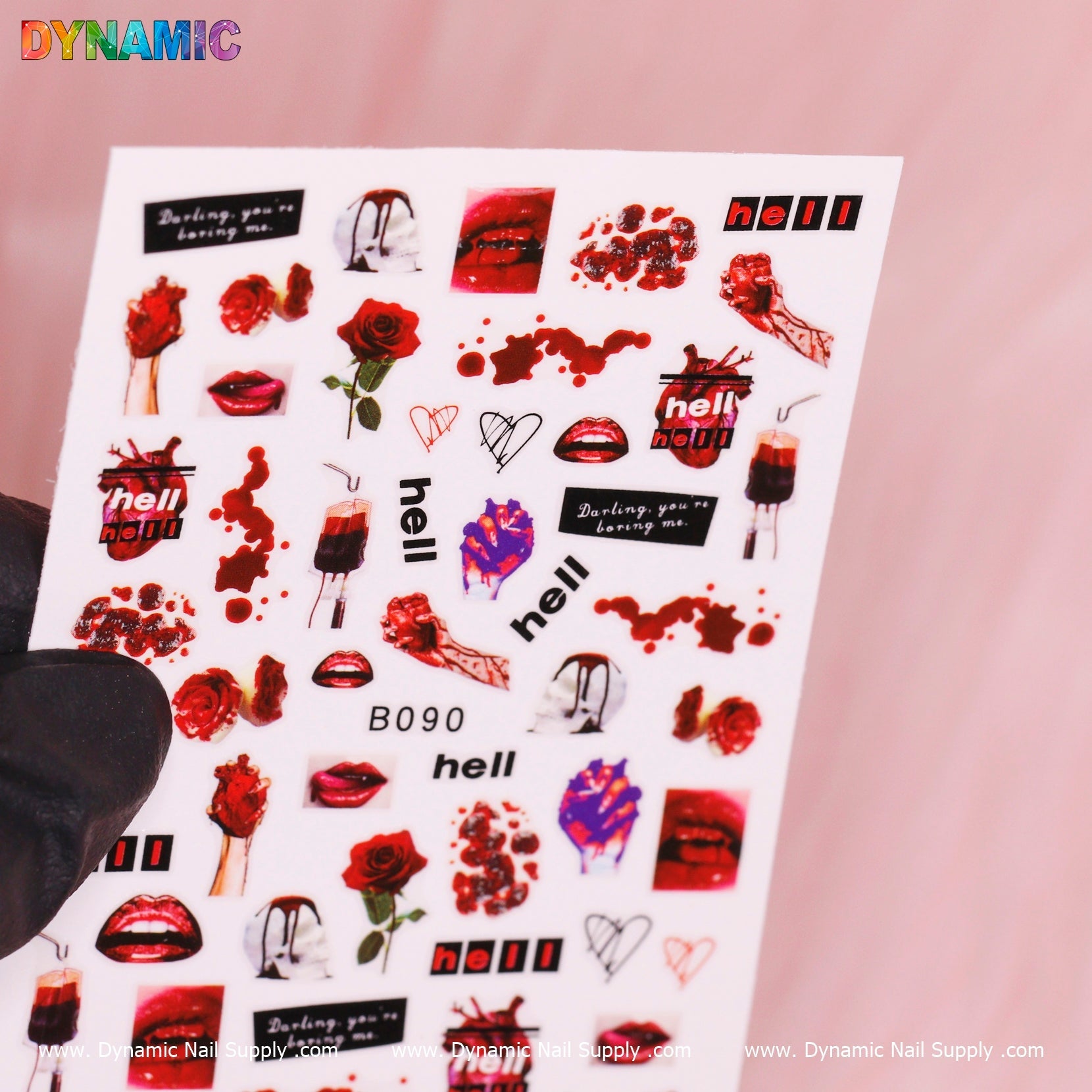 Bloody Halloween Sticker (B090)
