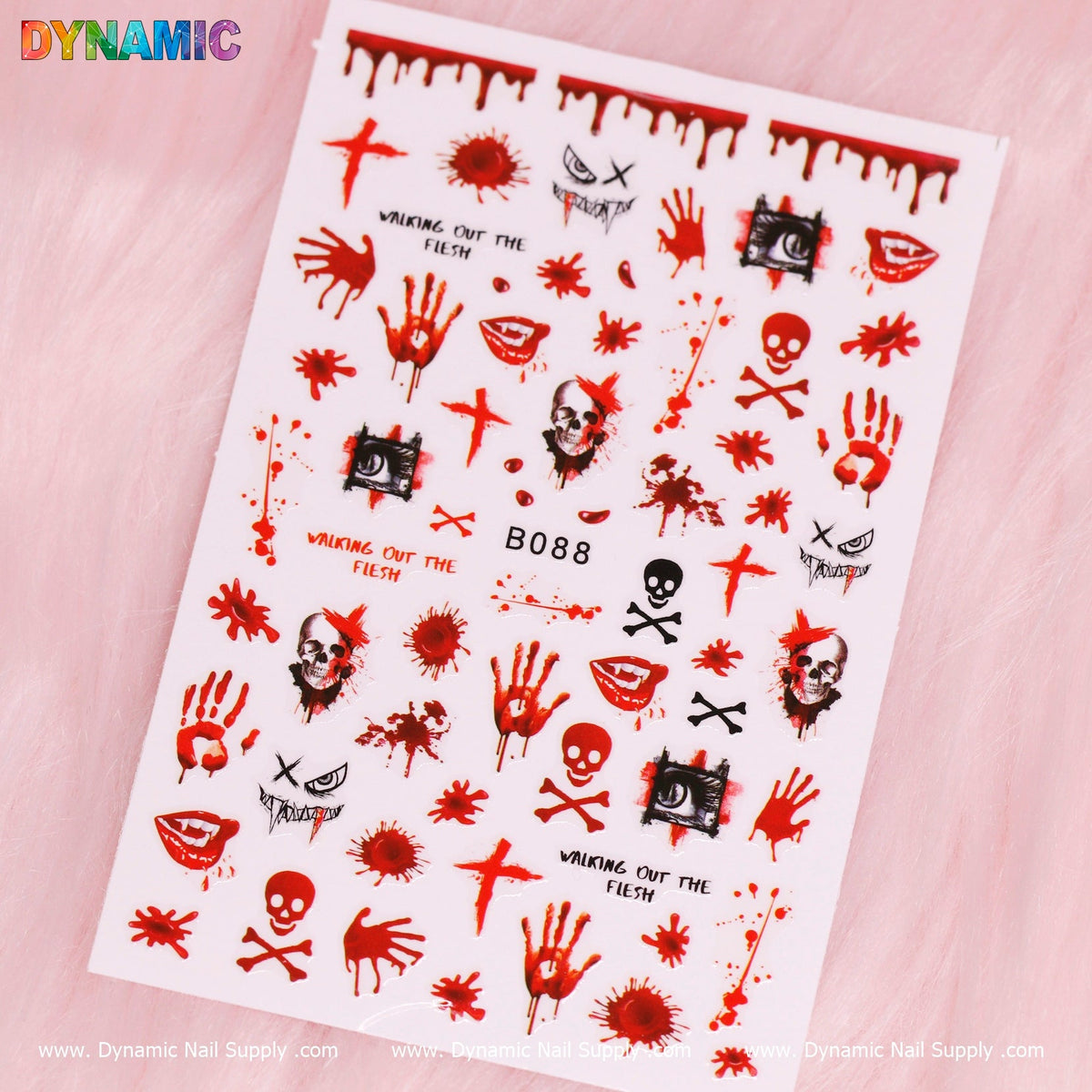 Bloody Halloween Sticker (B088)