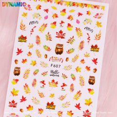Autumn, Fall Leaves Sticker (F607)