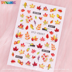 Autumn, Fall Leaves Sticker (STZ-CS057)