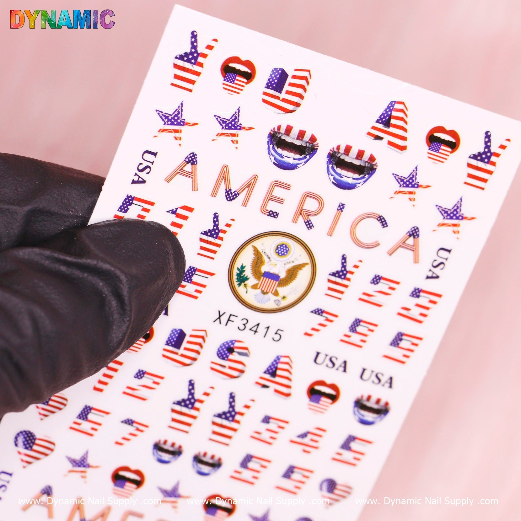 American Patriot Sticker (XF3415)
