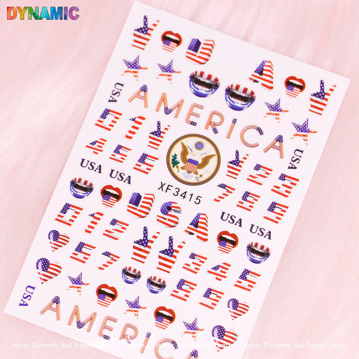 American Patriot Sticker (XF3415)