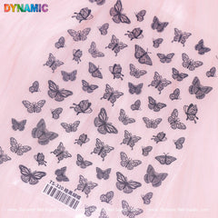 Black Butterfly Sticker (TS 320)
