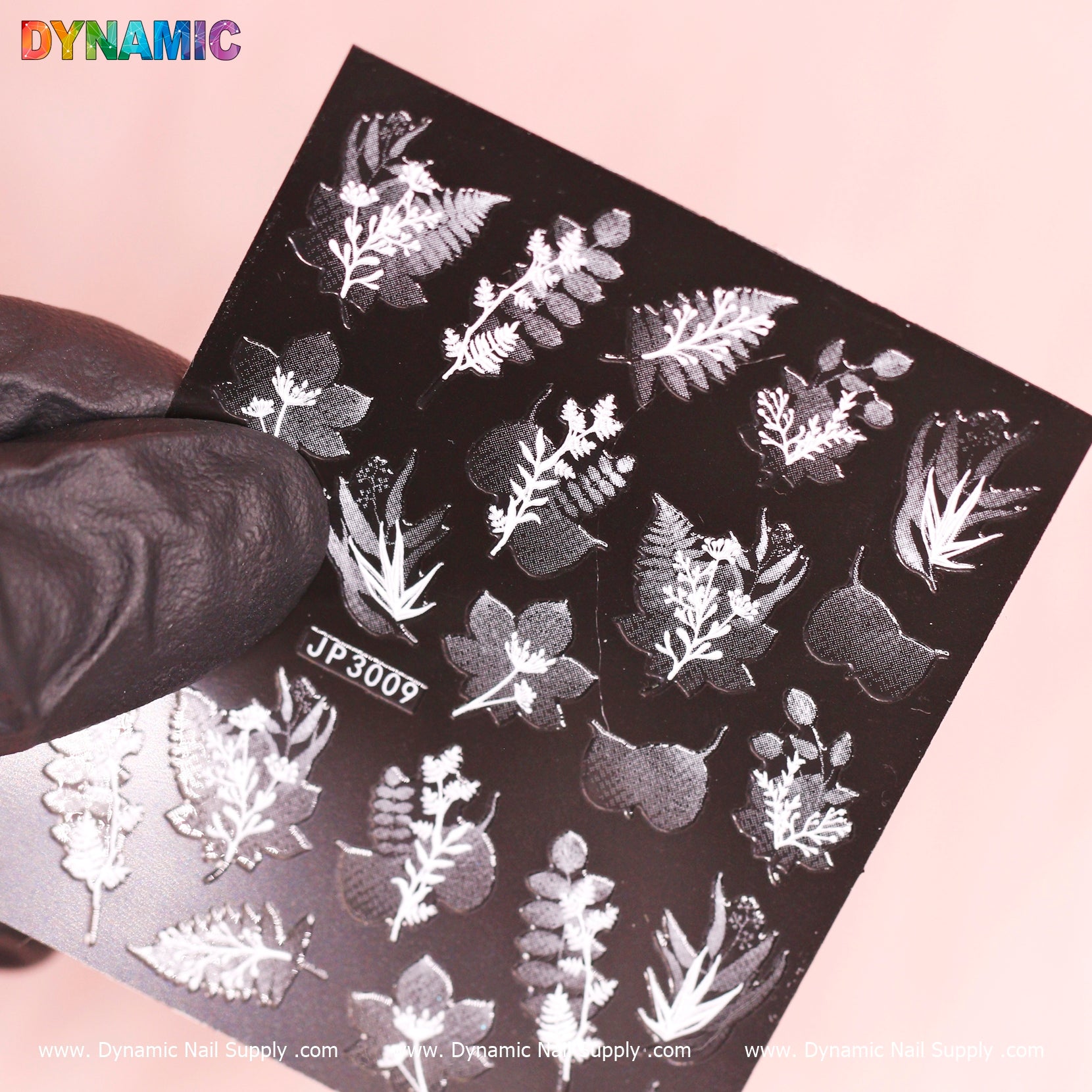 Black and White Plant Sticker (JP3009)
