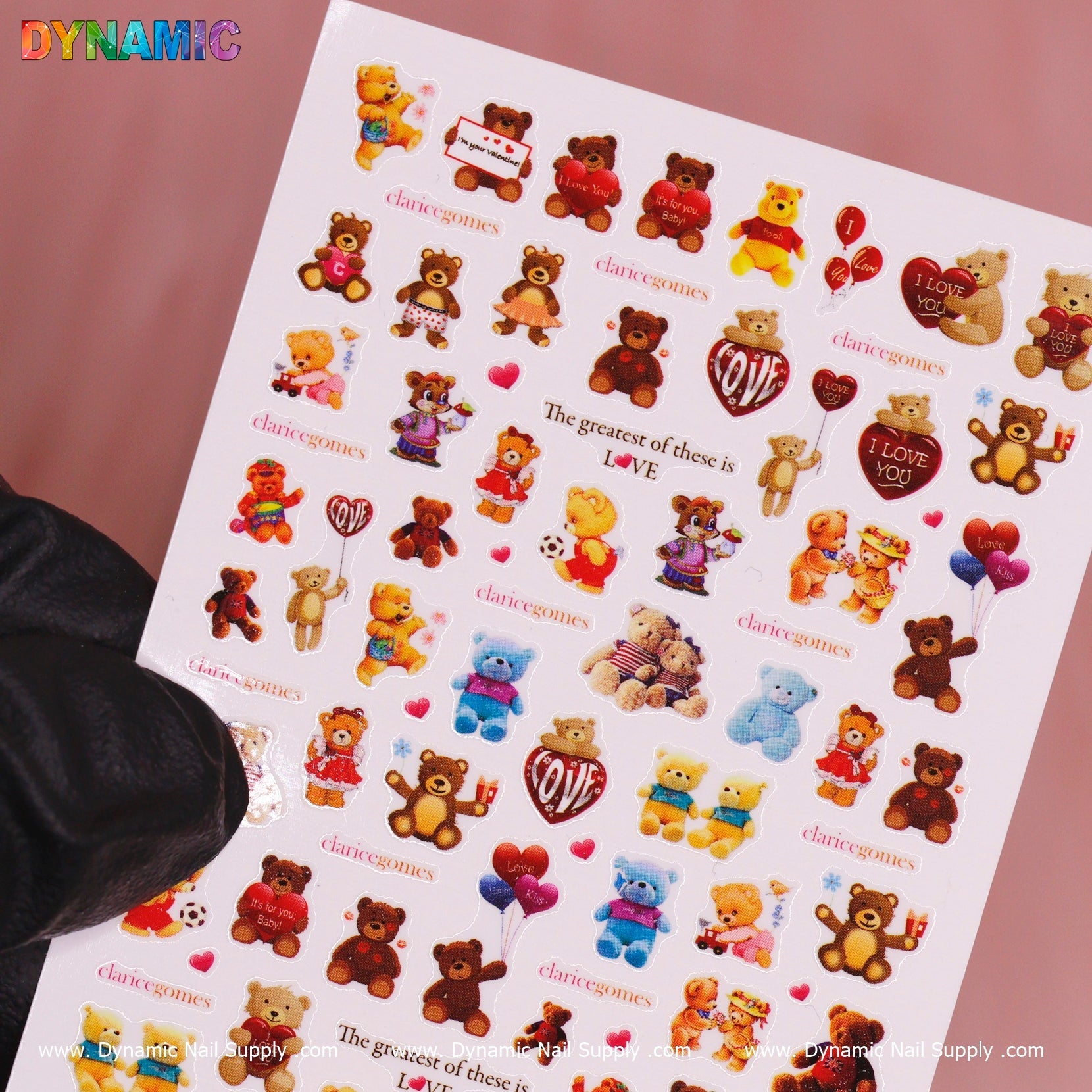 Cute Teddy Bear Sticker (R024)
