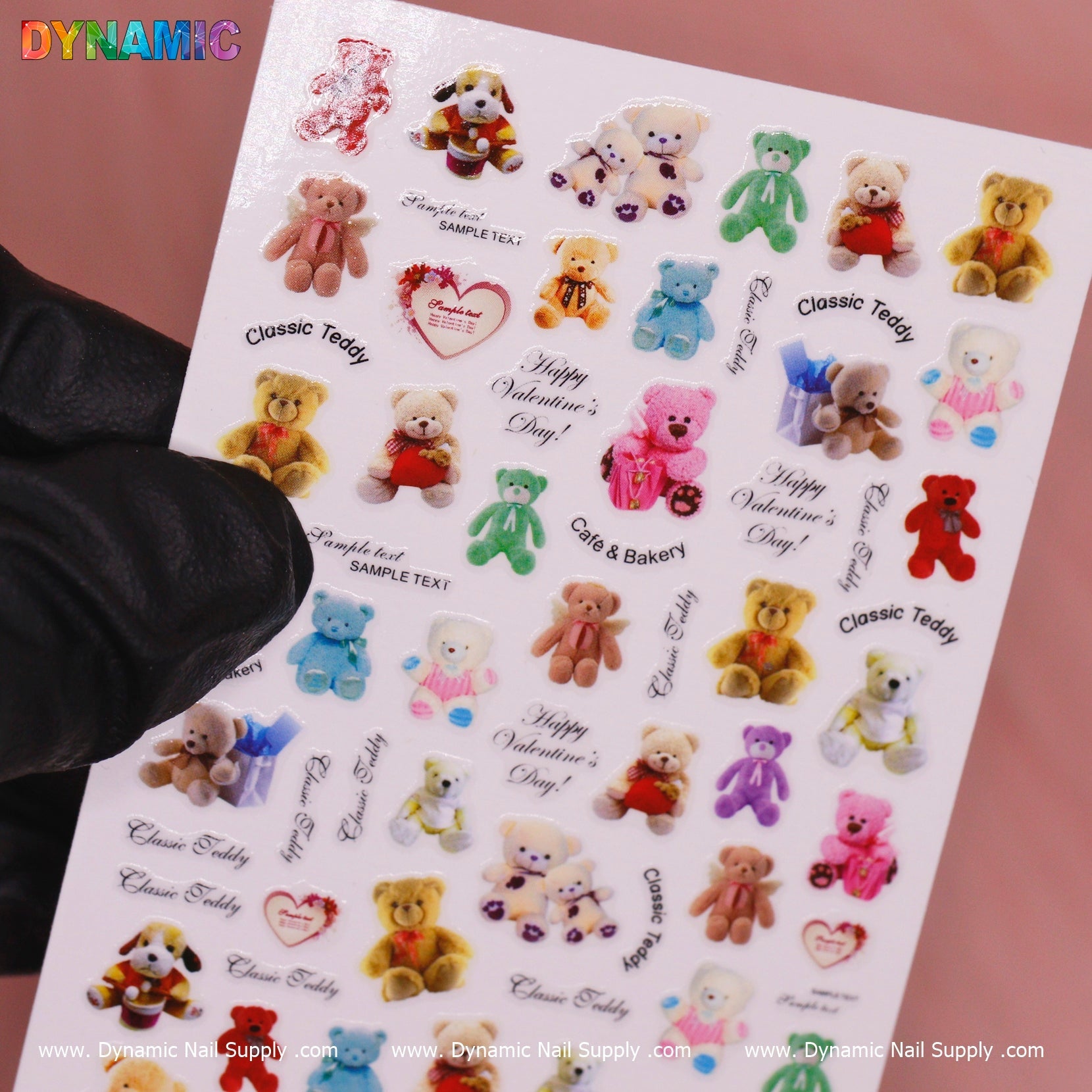 Cute Teddy Bear Sticker (R022)