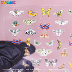 Antique Butterfly Sticker (TS-669)
