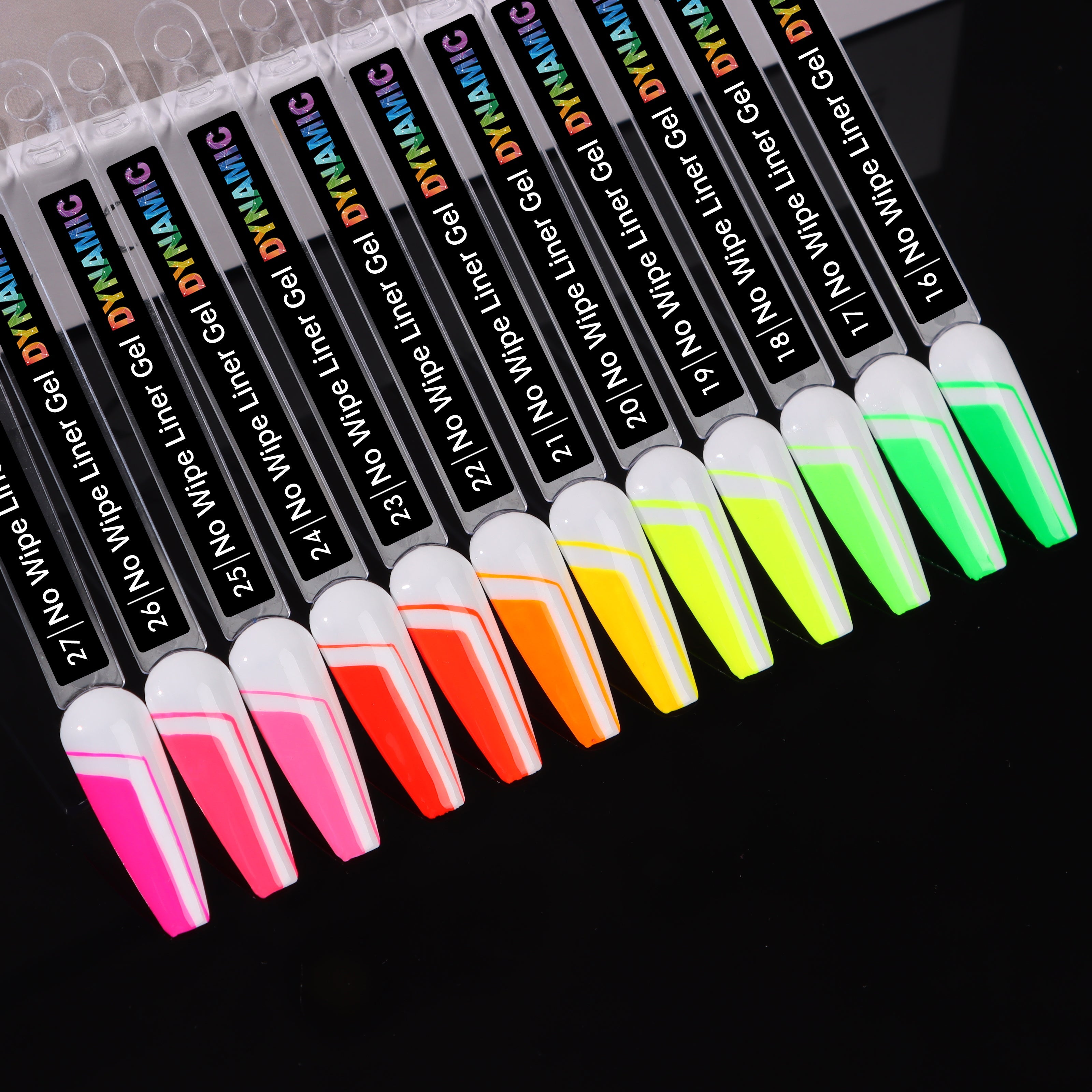 (39 Colors) Dynamic No-Wipe Liner Gel Collection for Professional