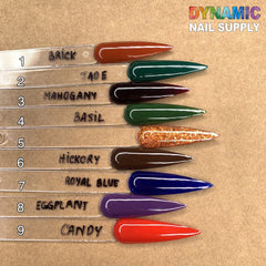 2021 Fall Colors Collection of Acrylic Dipping Powder 2-in-1 powder for sculpting and dipping systems