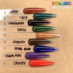 2021 Fall Colors Collection of Acrylic Dipping Powder 2-in-1 powder for sculpting and dipping systems