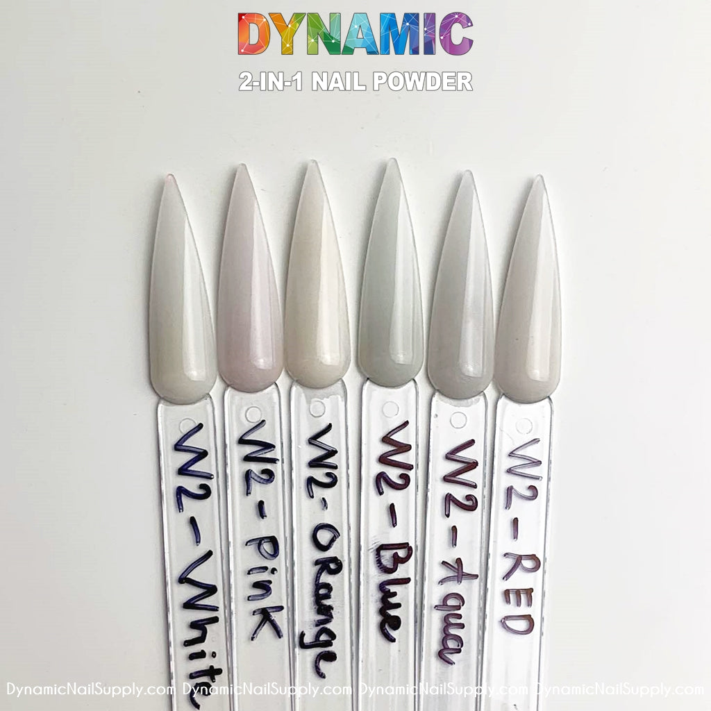 Colorful Glow in the Dark - Acrylic & Dipping Nail Powder - 6 colors