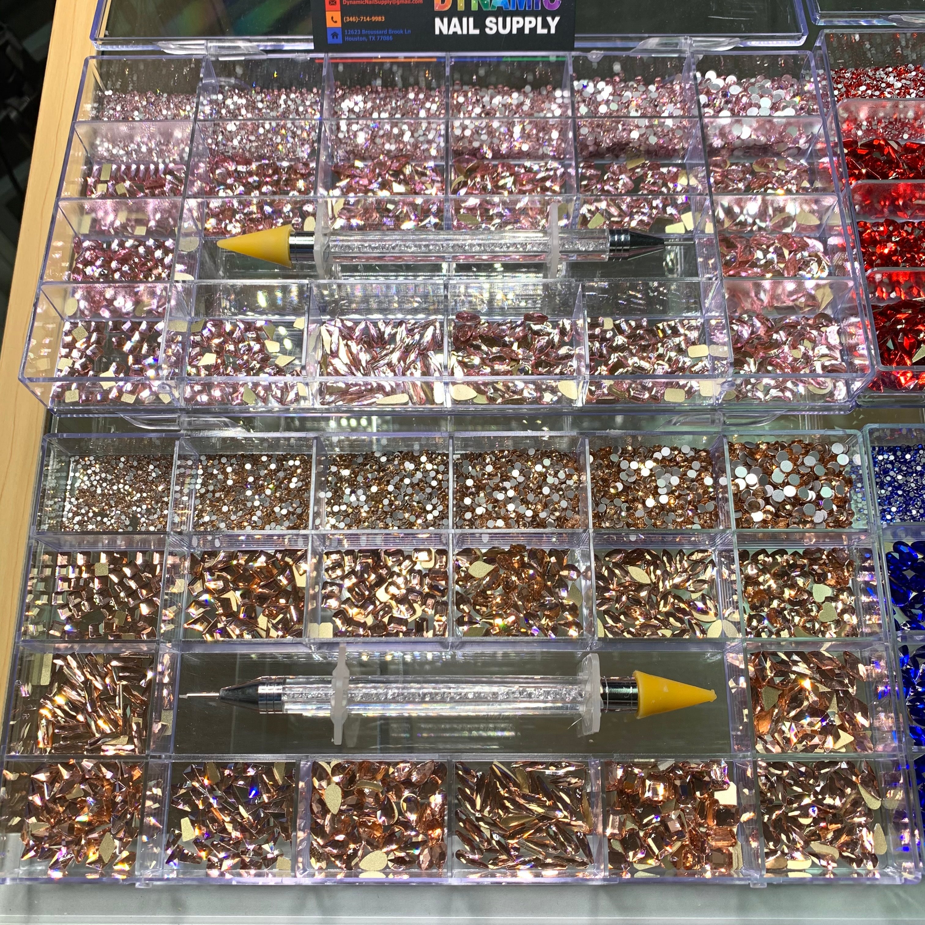 Bling Bling set - Rose - Red - Blue - Gold - 3000pcs each