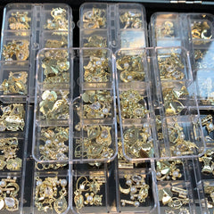 30pcs (Random Shapes) Nail Charms for Nails art design and decoration