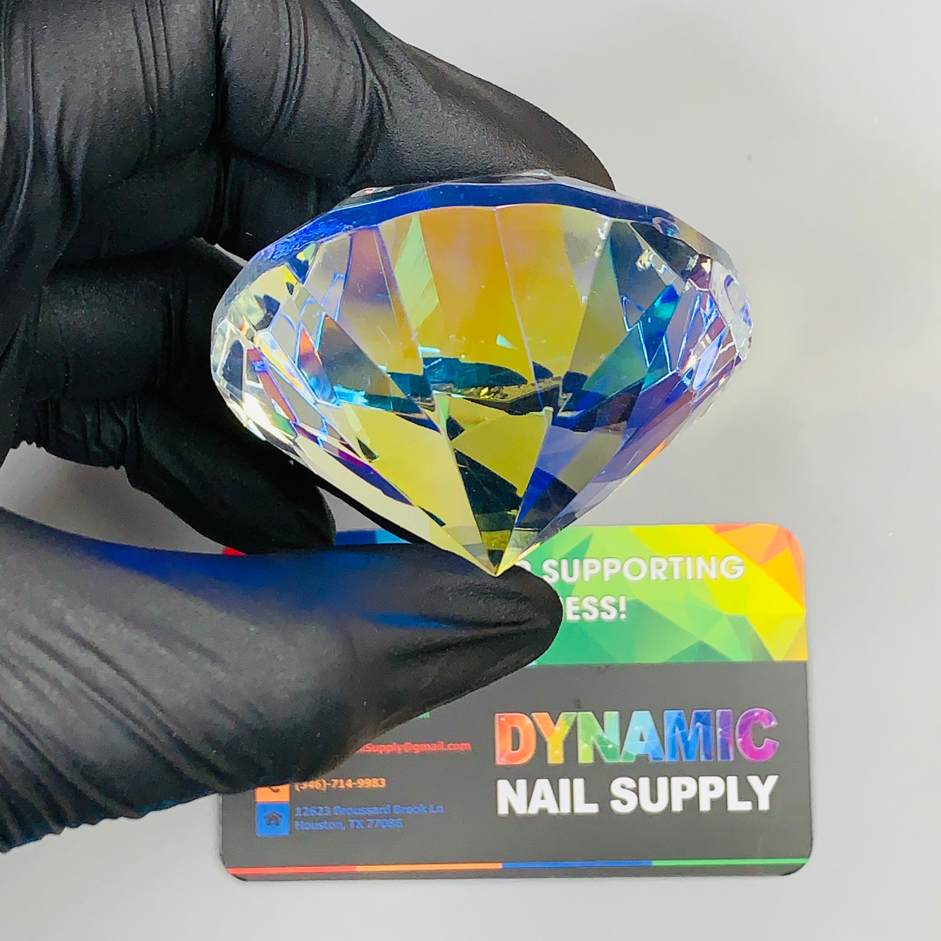 6cm (2.3") Display Diamond - K9 Crystal Diamond shape for Display and Decoration