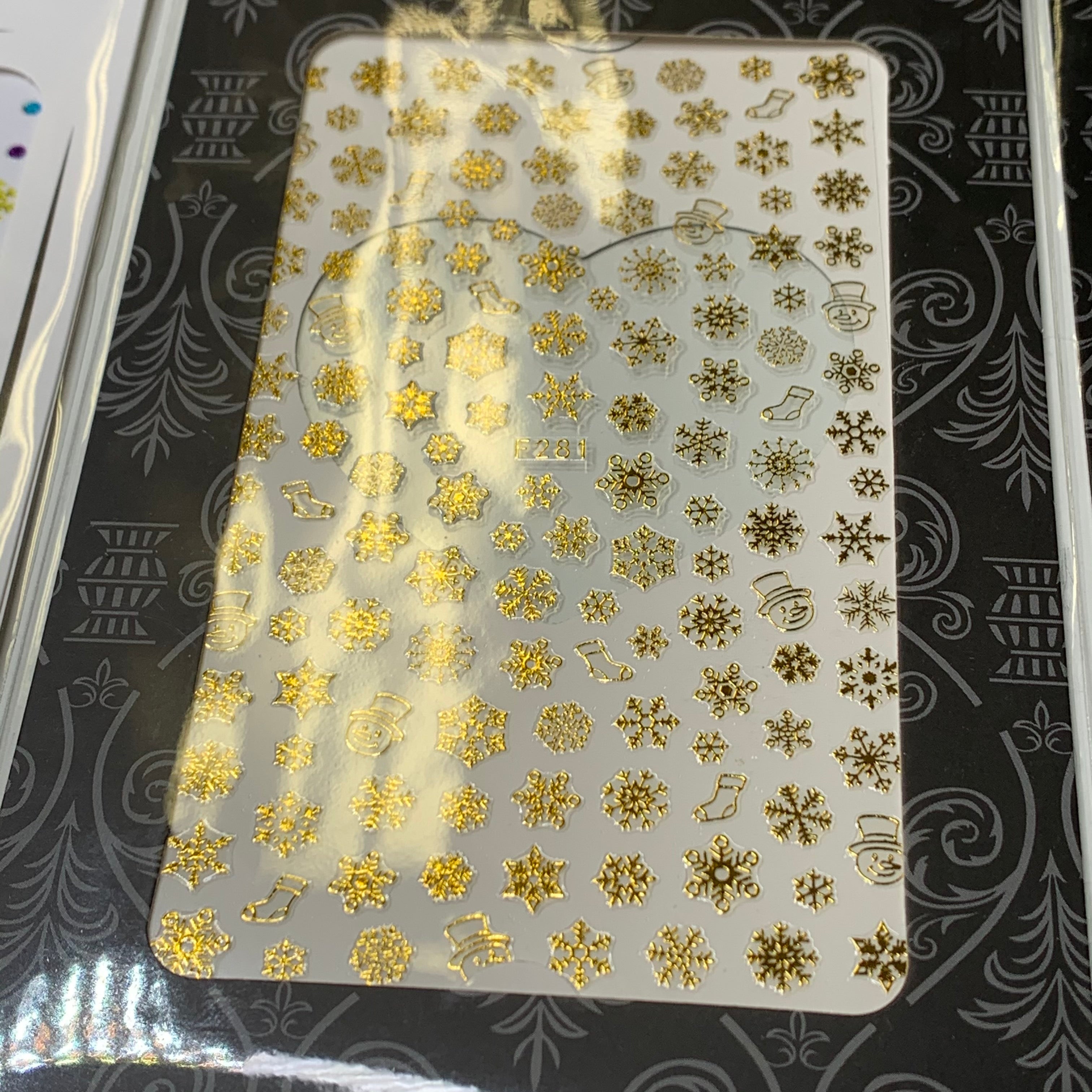 Bundle of 20pcs Christmas Nail Stickers for $30
