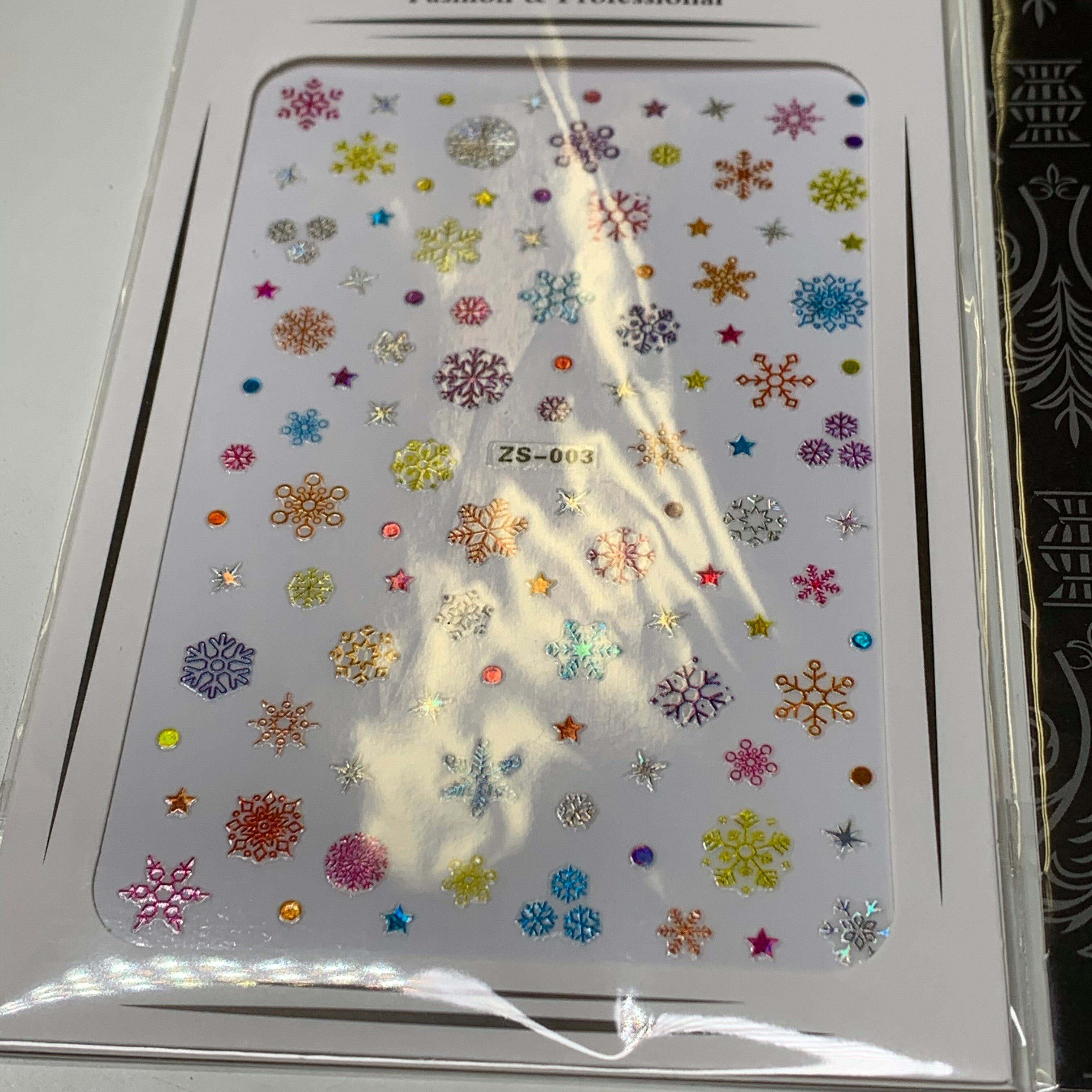 Bundle of 20pcs Christmas Nail Stickers for $30