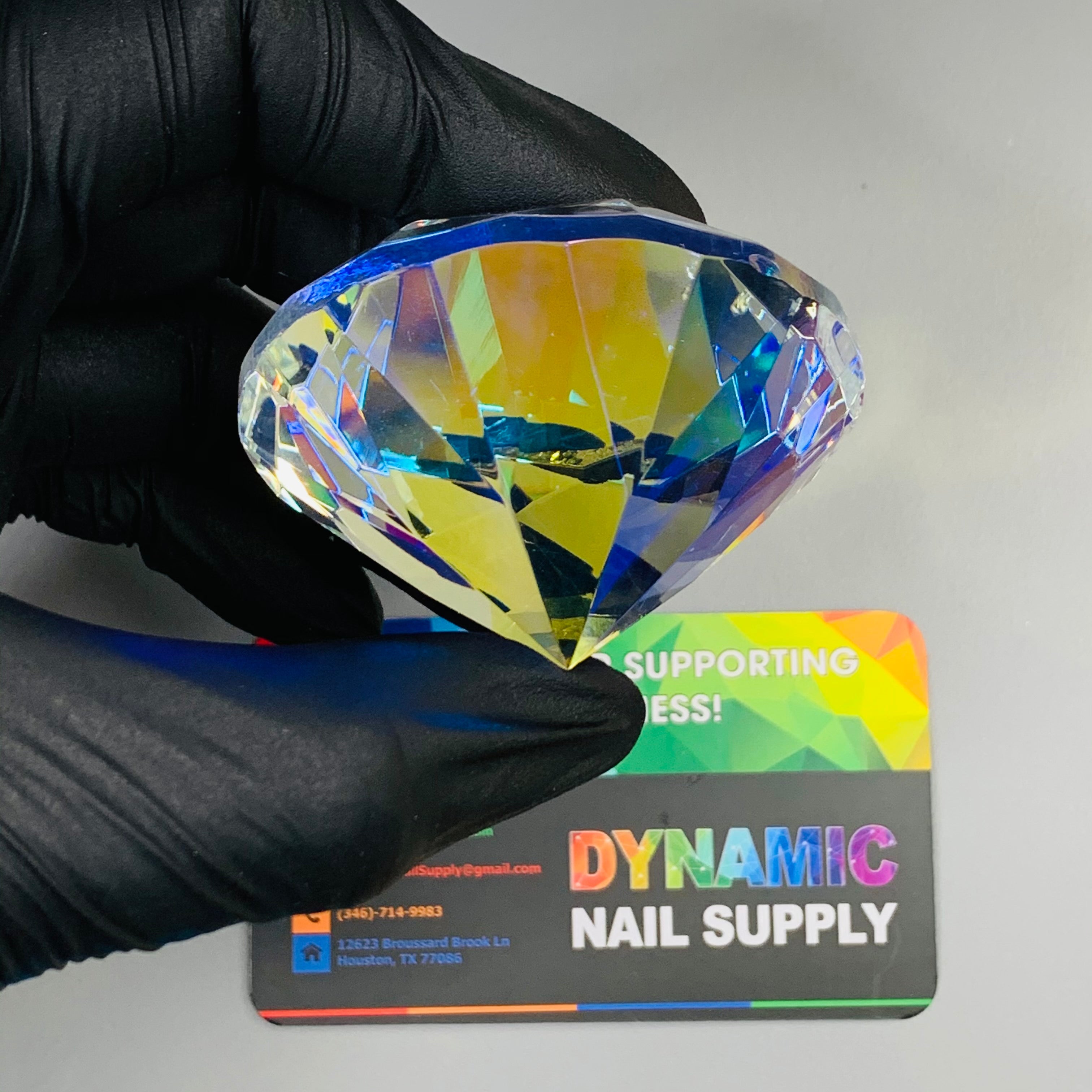 6cm (2.3") Display Diamond - K9 Crystal Diamond shape for Display and Decoration