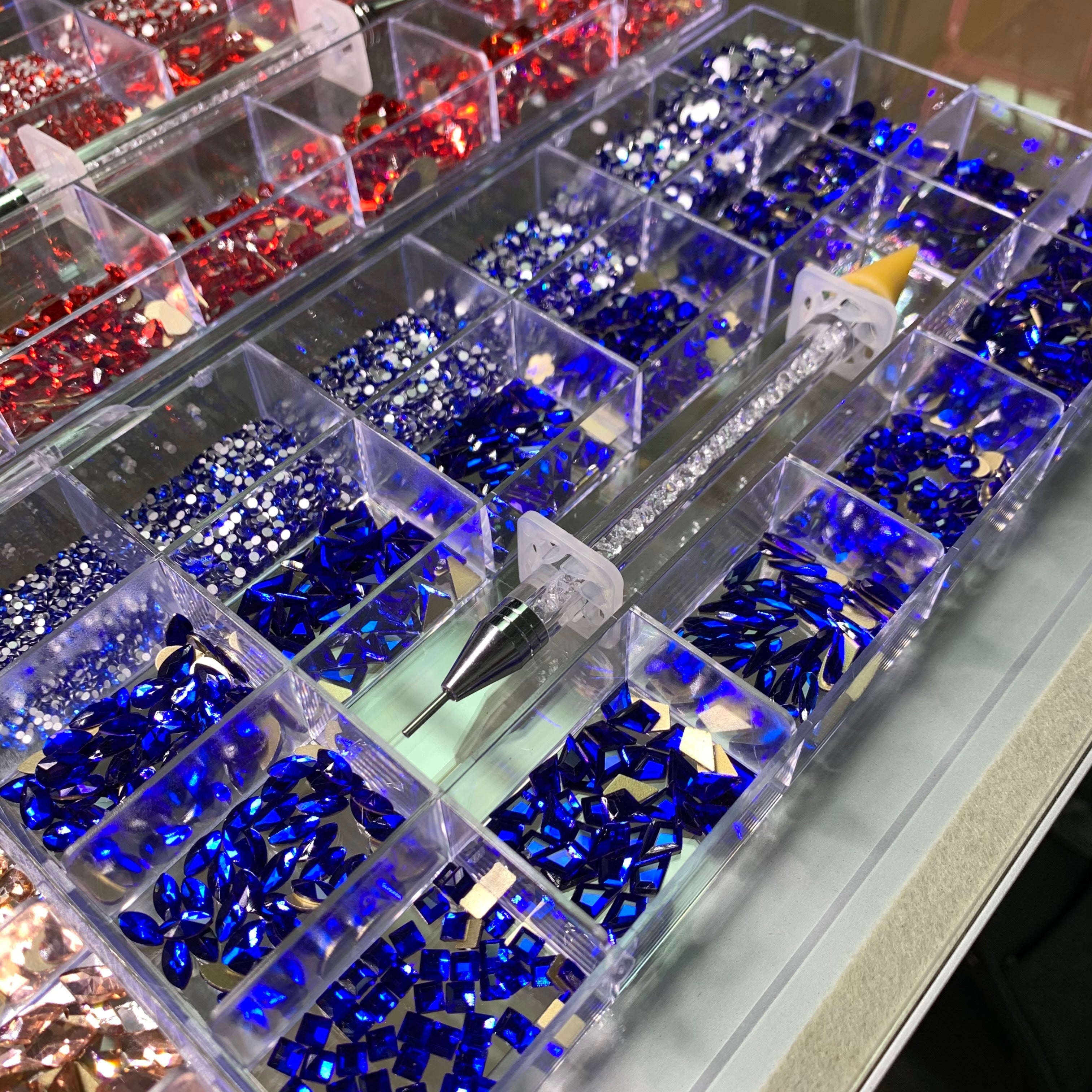 Bling Bling set - Rose - Red - Blue - Gold - 3000pcs each