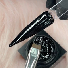 Dynamic BLACK painting gel (thick texture gel polish)