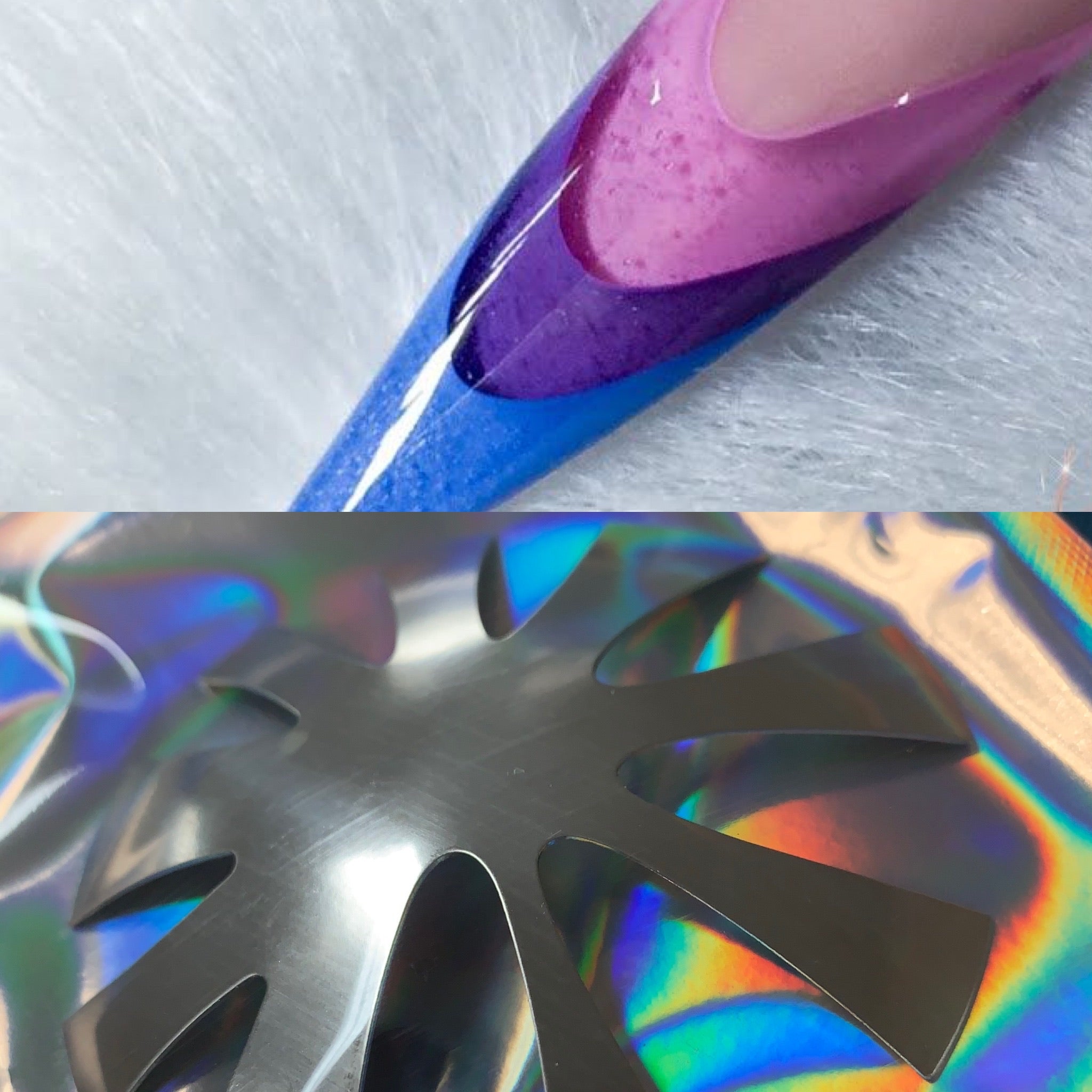 Almond French Nails Tip Cutter (XXL Deep Oval Shape) - longer - easier