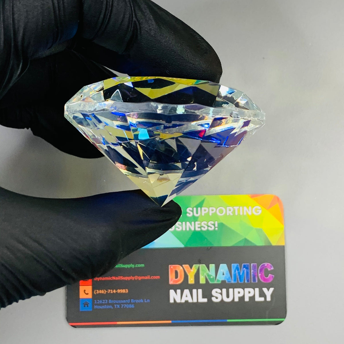 6cm (2.3") Display Diamond - K9 Crystal Diamond shape for Display and Decoration