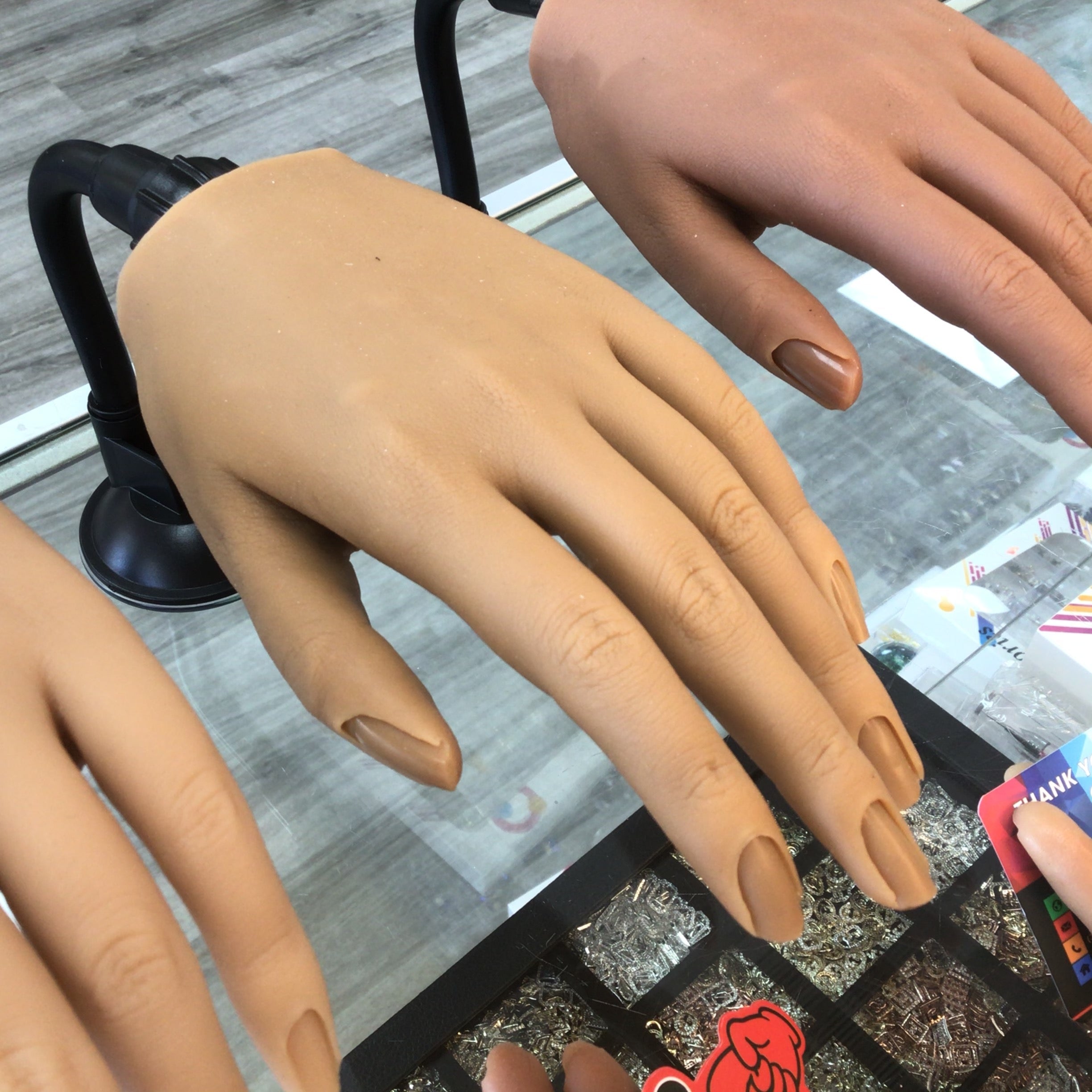 (Flash Sale $39.99) Poseable Silicone Hands and fingers for Practice or Display