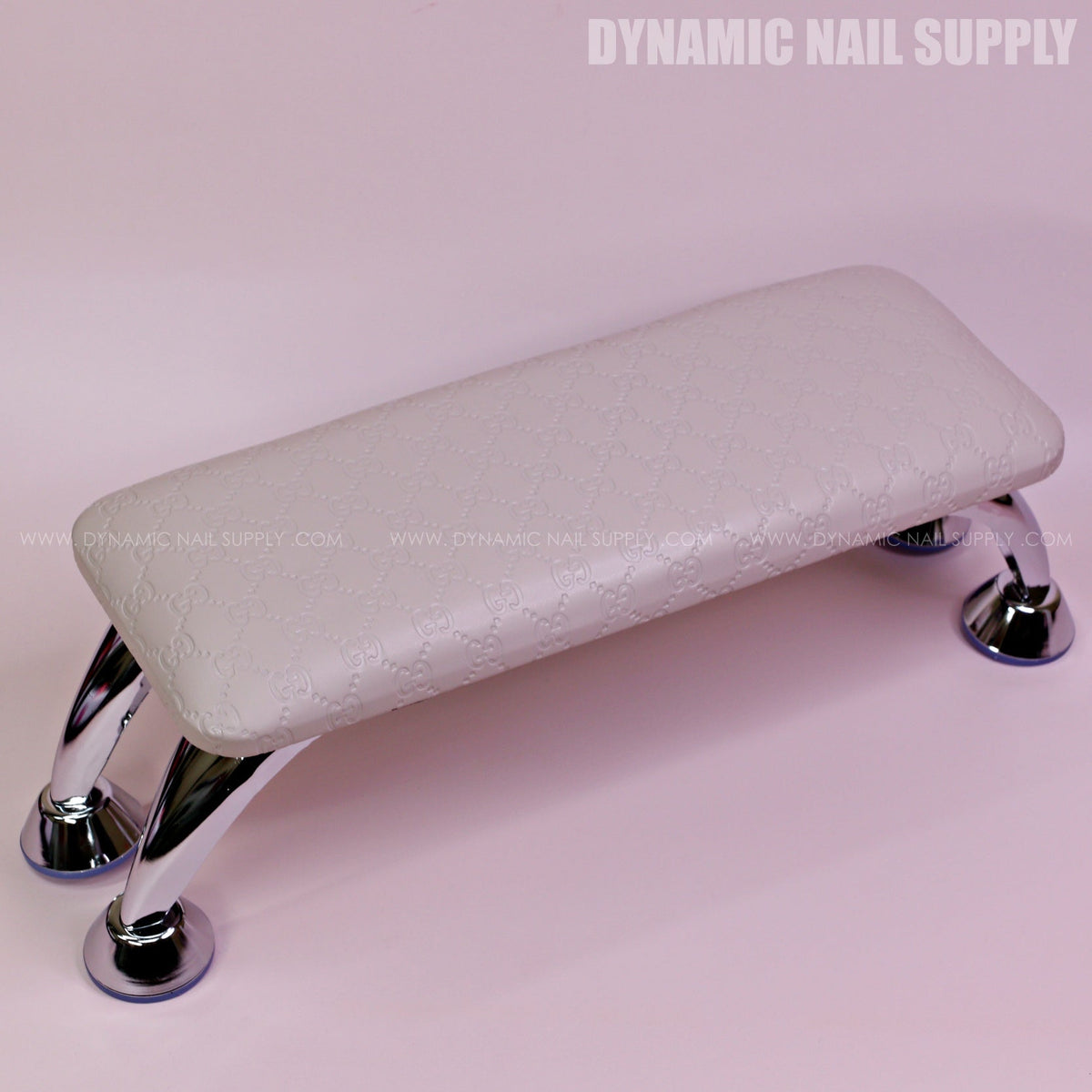 (Small Beige GCi Pattern) Armrest for Nails Studio Manicure and Pedicure Services  (Reposabrazos Para Manicura)