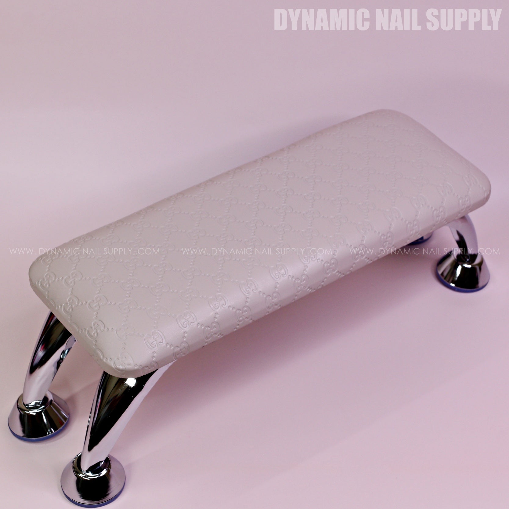 (Small Beige GCi Pattern) Armrest for Nails Studio Manicure and Pedicure Services  (Reposabrazos Para Manicura)