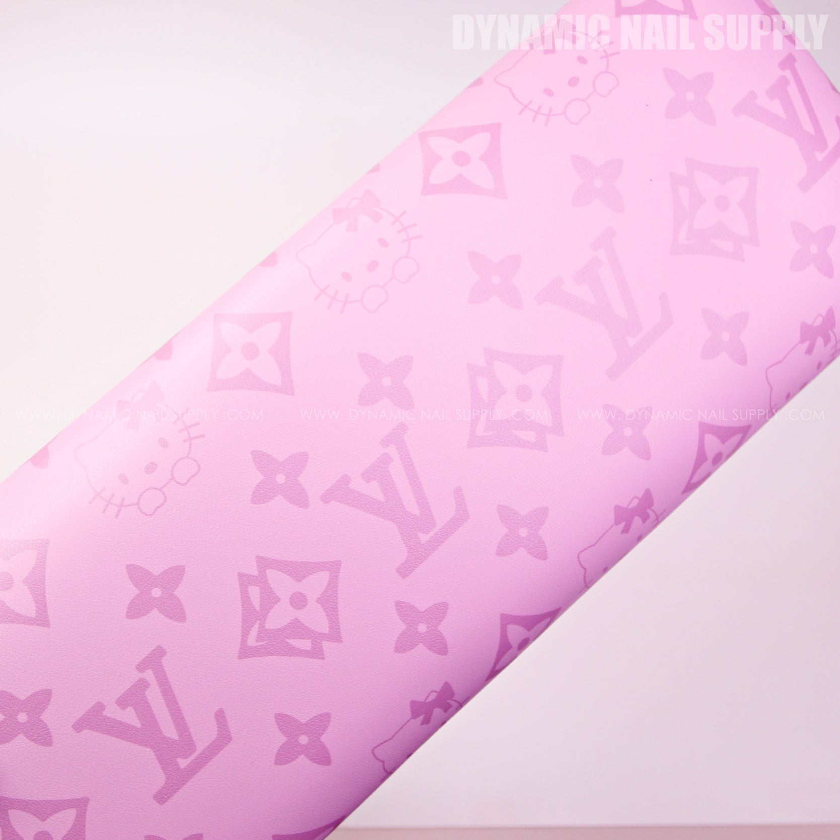 (RHLA018 - Light Pink LV/Kitty Pattern) Luxury Brand Armrest for Nail technicians (Reposabrazos Para Manicura)