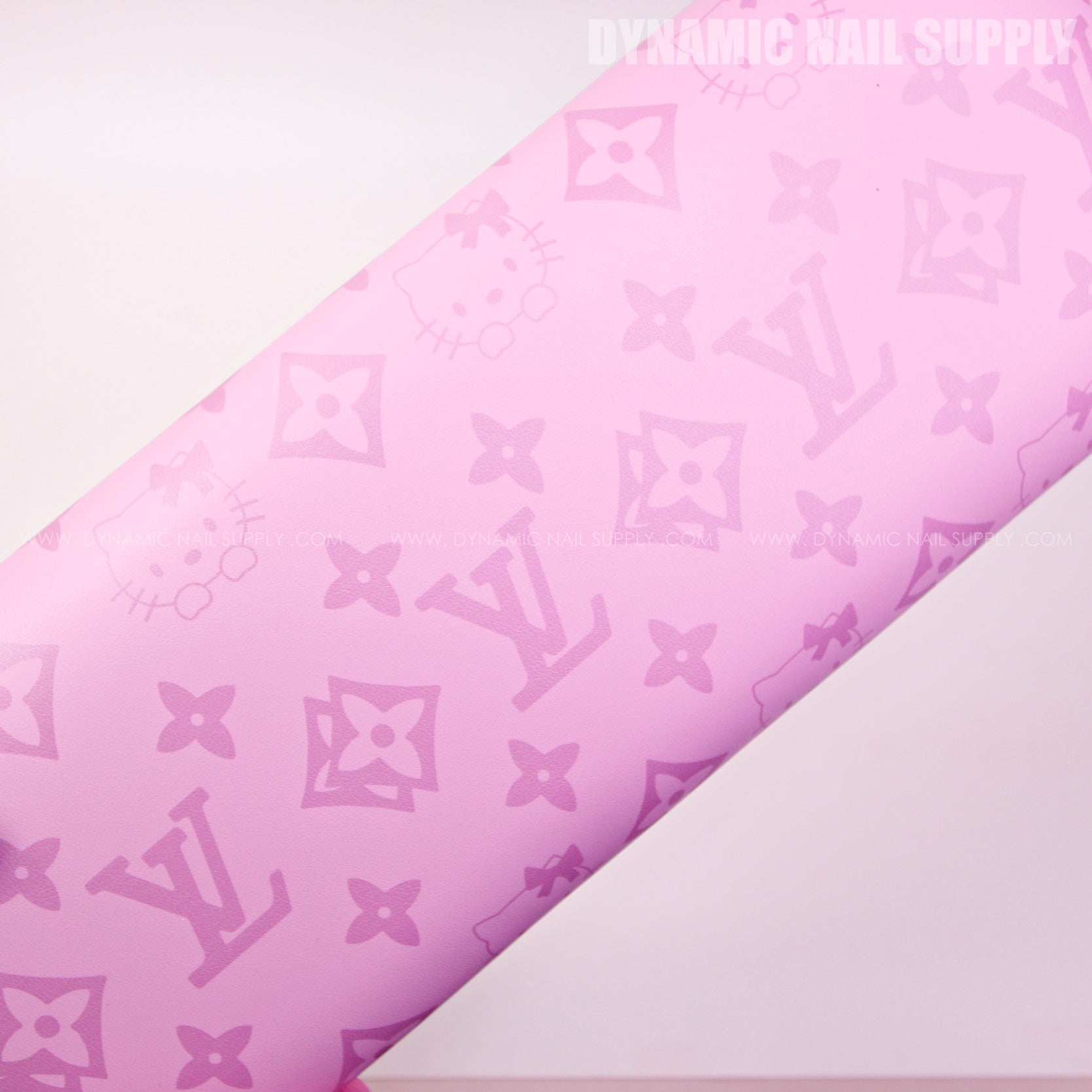 (RHLA018 - Light Pink LV/Kitty Pattern) Luxury Brand Armrest for Nail technicians (Reposabrazos Para Manicura)