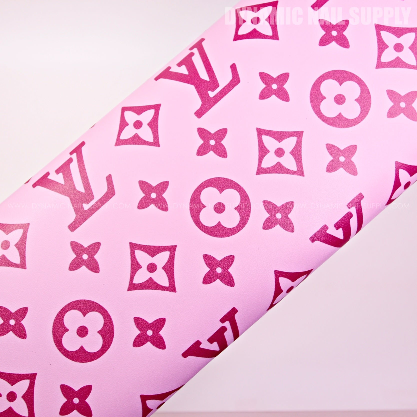 (HLA024 - Pink LV Pattern - Light Pink Base) Armrest for Nail Salon Pedicure Services  (Reposabrazos Para Manicura)