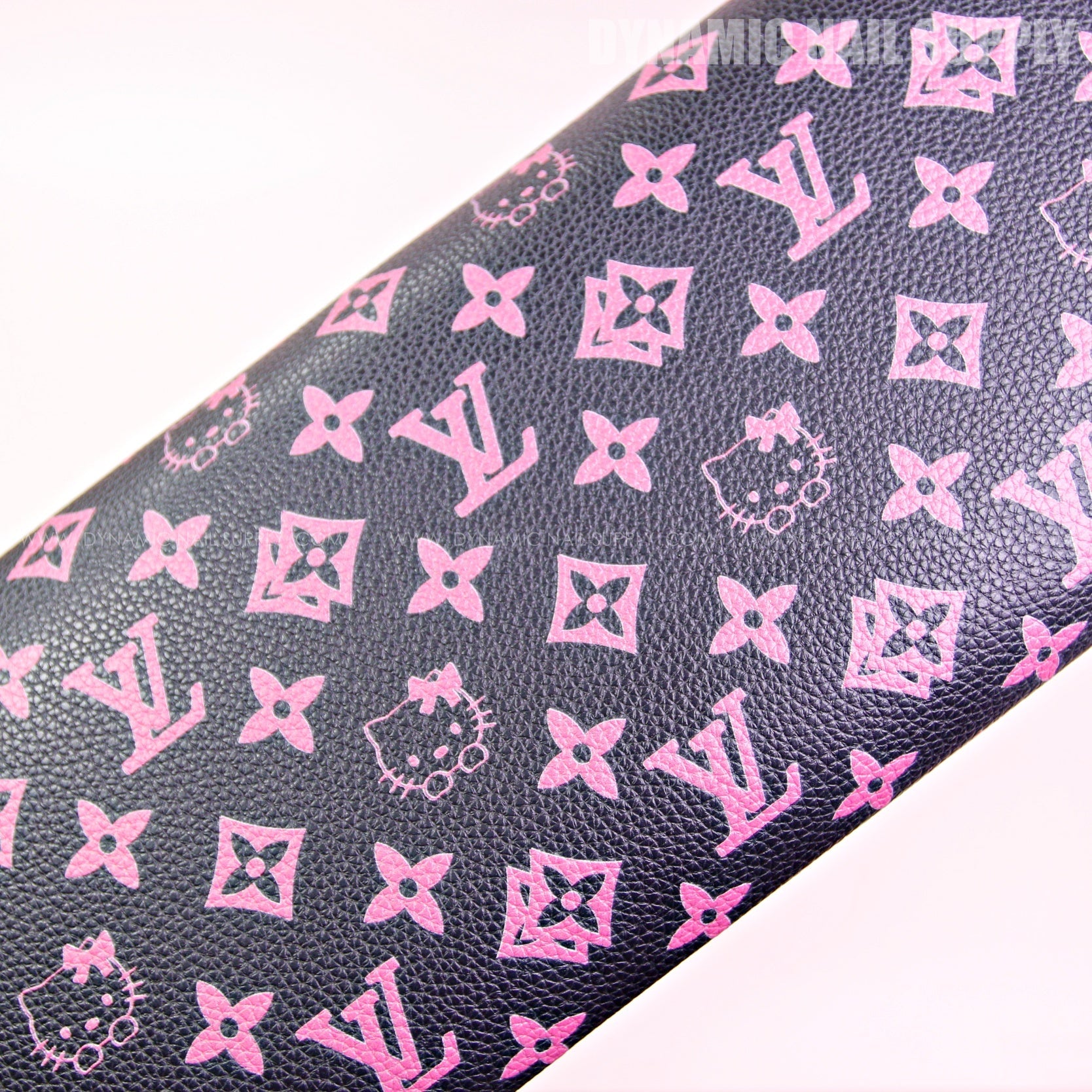 (RM009 - Pink LV/ Kitty Pattern) Handrest for Nails Studio Manicure Services  (Reposabrazos Para Manicura)