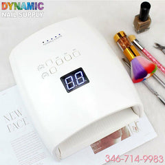 Cordless LED / UV Lamp -  UV gel nail dryer 48W Rechargeable & High-powder & Faster
