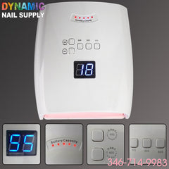 Cordless LED / UV Lamp -  UV gel nail dryer 48W Rechargeable & High-powder & Faster