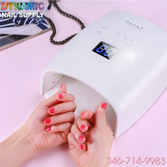 Cordless LED / UV Lamp -  UV gel nail dryer 48W Rechargeable & High-powder & Faster