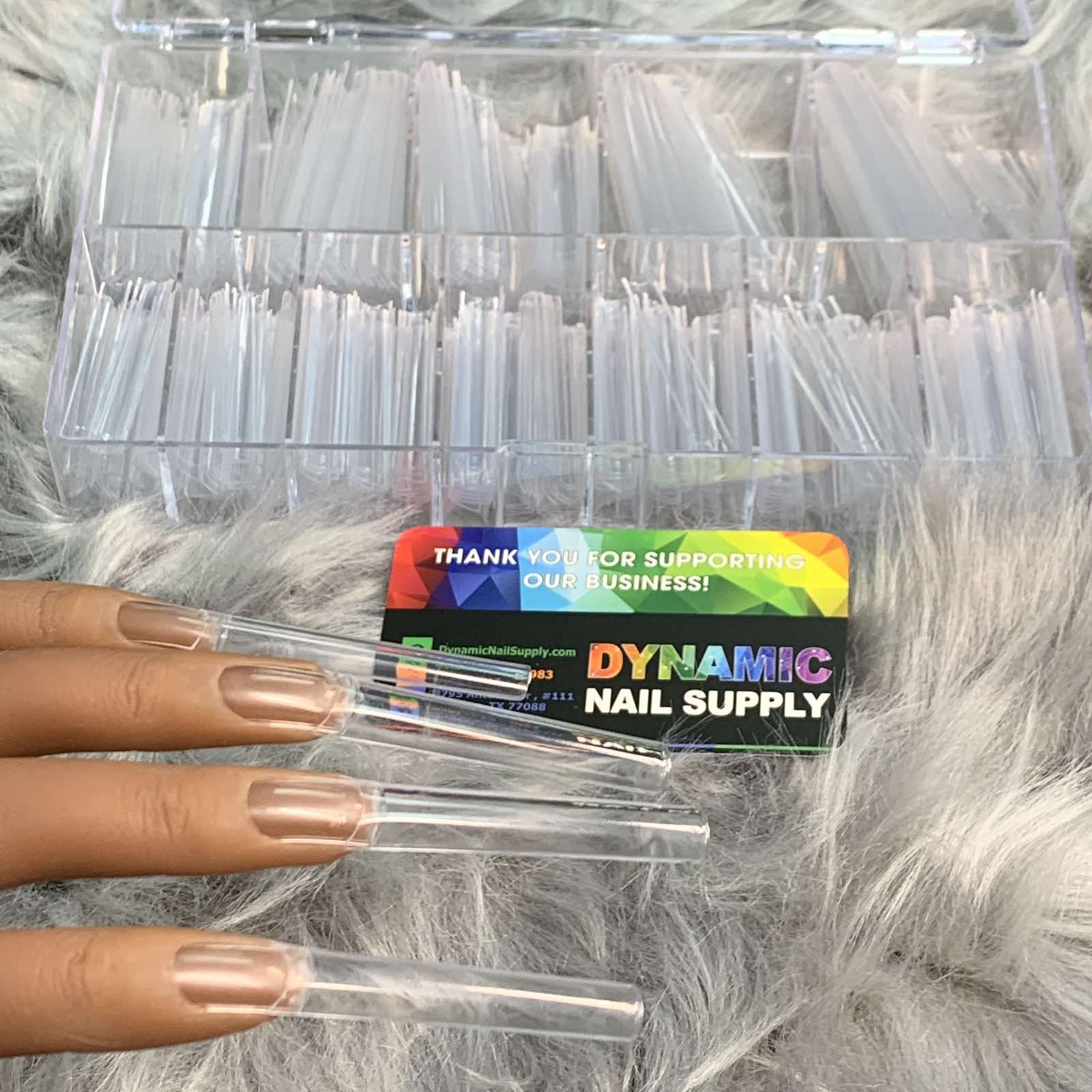 3XL Square Tips (Non C-Curve) - XXXL Straight flatter and easier to apply
