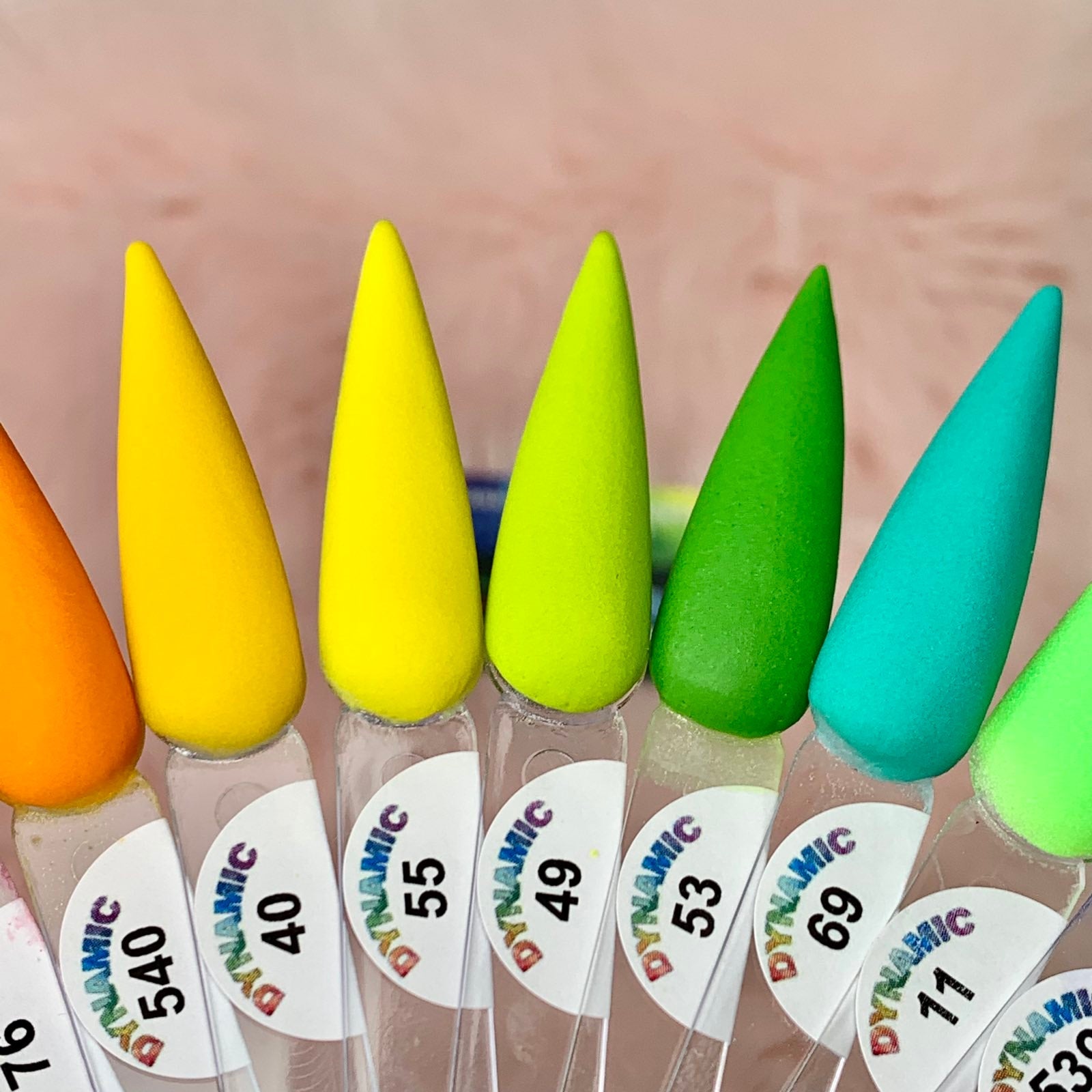 (Part 01) Summer Colors Acrylic Collection