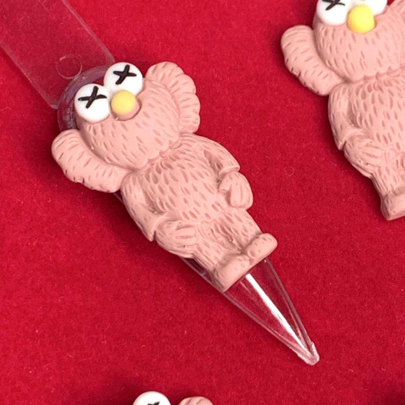6 pcs KAWS Nail Designer Charms (Pallet Slipper Pink)