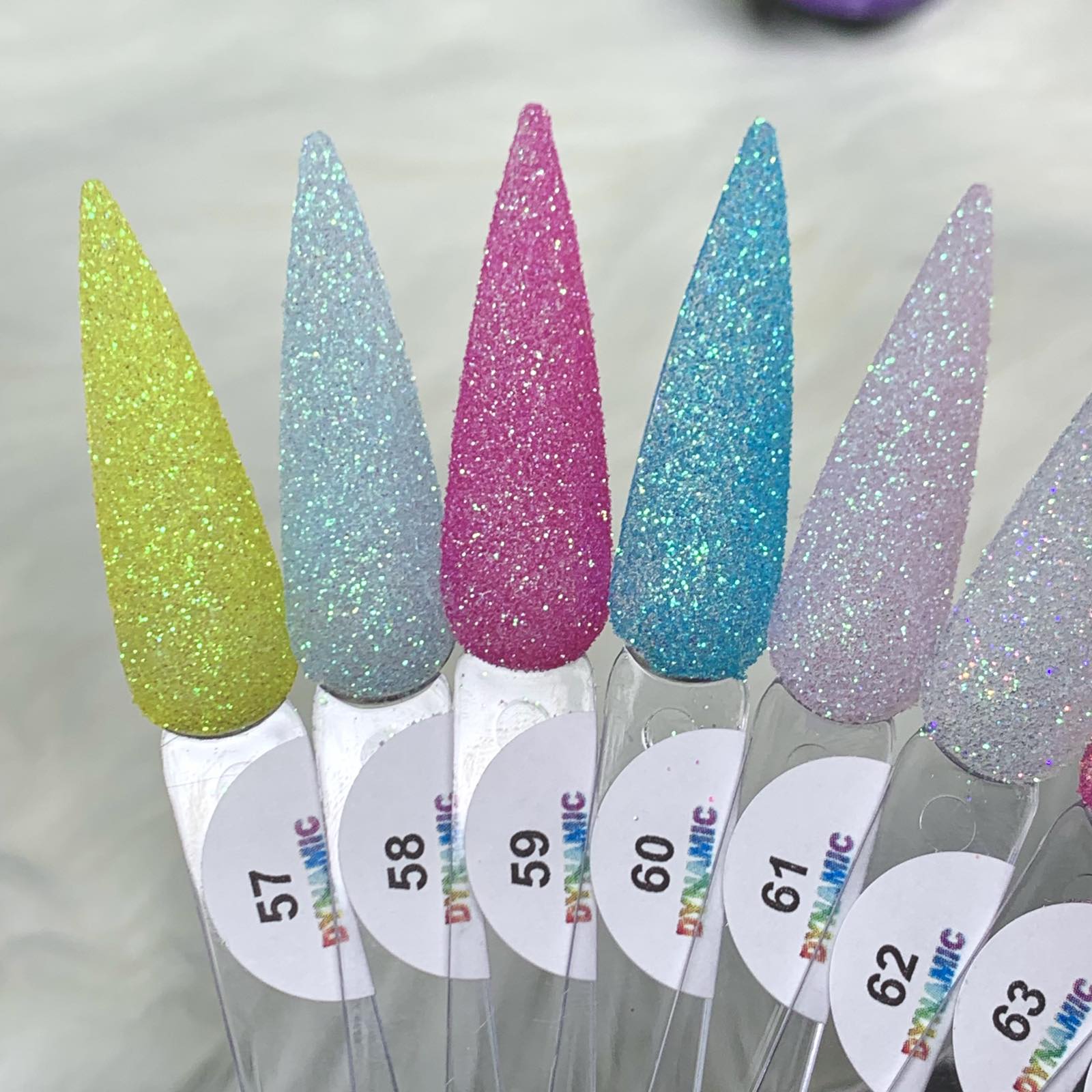 Colorful Iridescent Loose Glitter (Super-Fine Size) for Sugar Nails Art Design